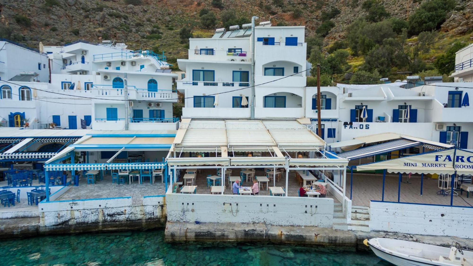 Kyma Hotel Loutro Exterior foto