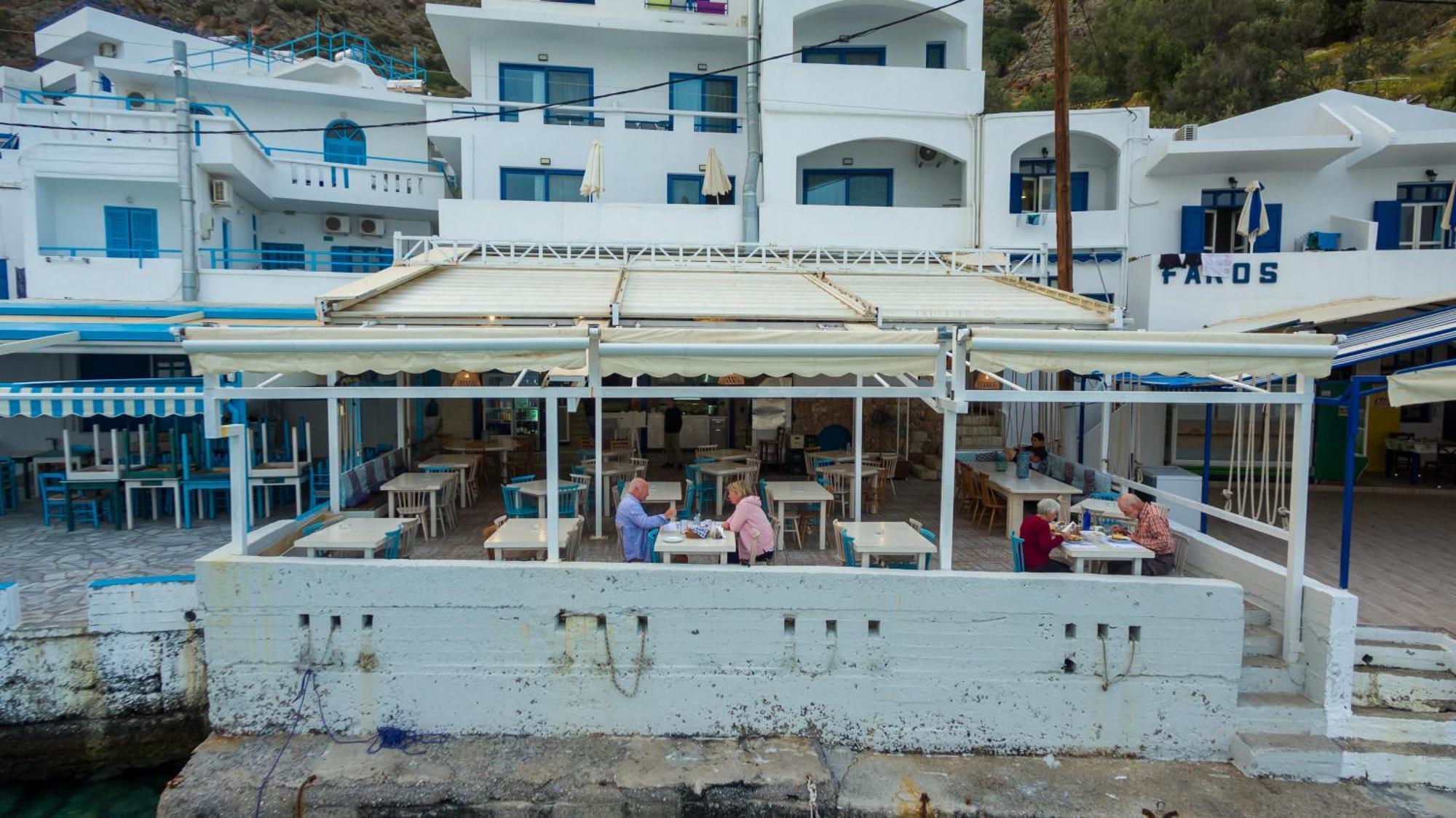 Kyma Hotel Loutro Exterior foto